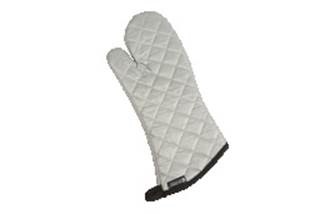Oven Mitt - CFS Brand Silver Silicon oven/Freezer 17"