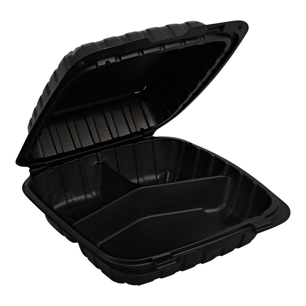 EMPRESS EARTH Hngd Mineral Filled PP 8x8x3 Bl 3 Comp EPPHLB-83