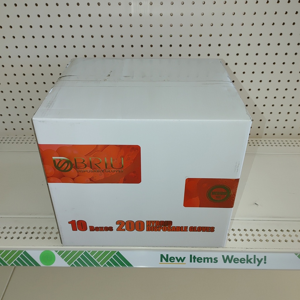 Gloves - Hybrid Med Case 2000Ct